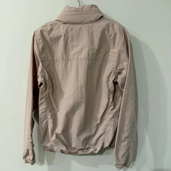Light Pink Windbreaker Jacket - Picture 2 of 3